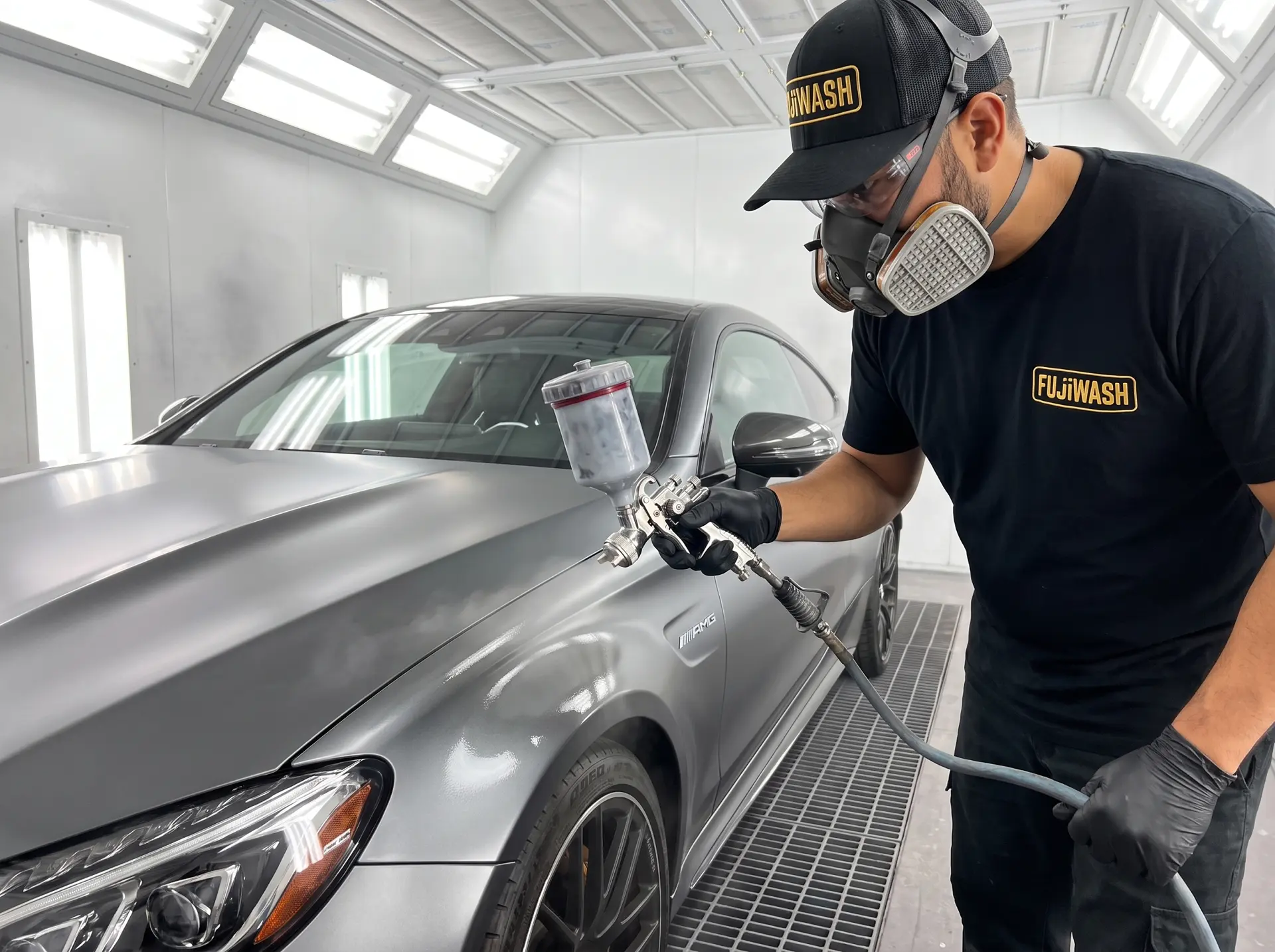Paint Correction by FujiWash™ — mobile detailing performed in your driveway.