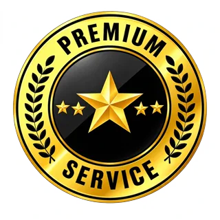 Premium service badge