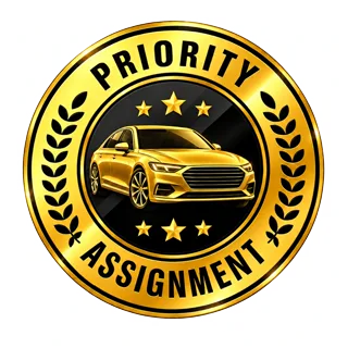 Priority assignment badge